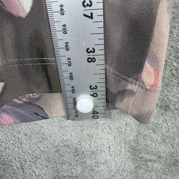 Womens Connected Apparel Floral Print Sleeveless Sheath Dress Cowl Neck Size 18W - Picture 9 of 10